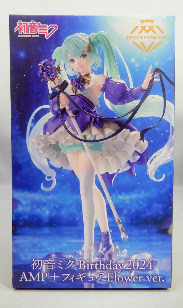 初音ミク Birthday 2024 AMP+ フィギュア セット Amazon | 初音*ミク Birthday2024 AMP＋ フィギュア～Flower ver
