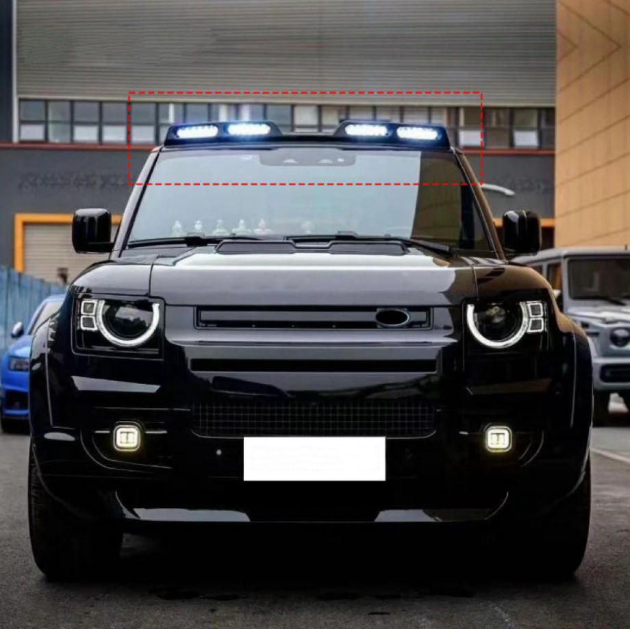 20-25種類のロードタイガー衛士炭素繊維ルーフライトLEDサーチライトオフロード四眼ライト改造に適用する FFCRYSTALESIA_COM