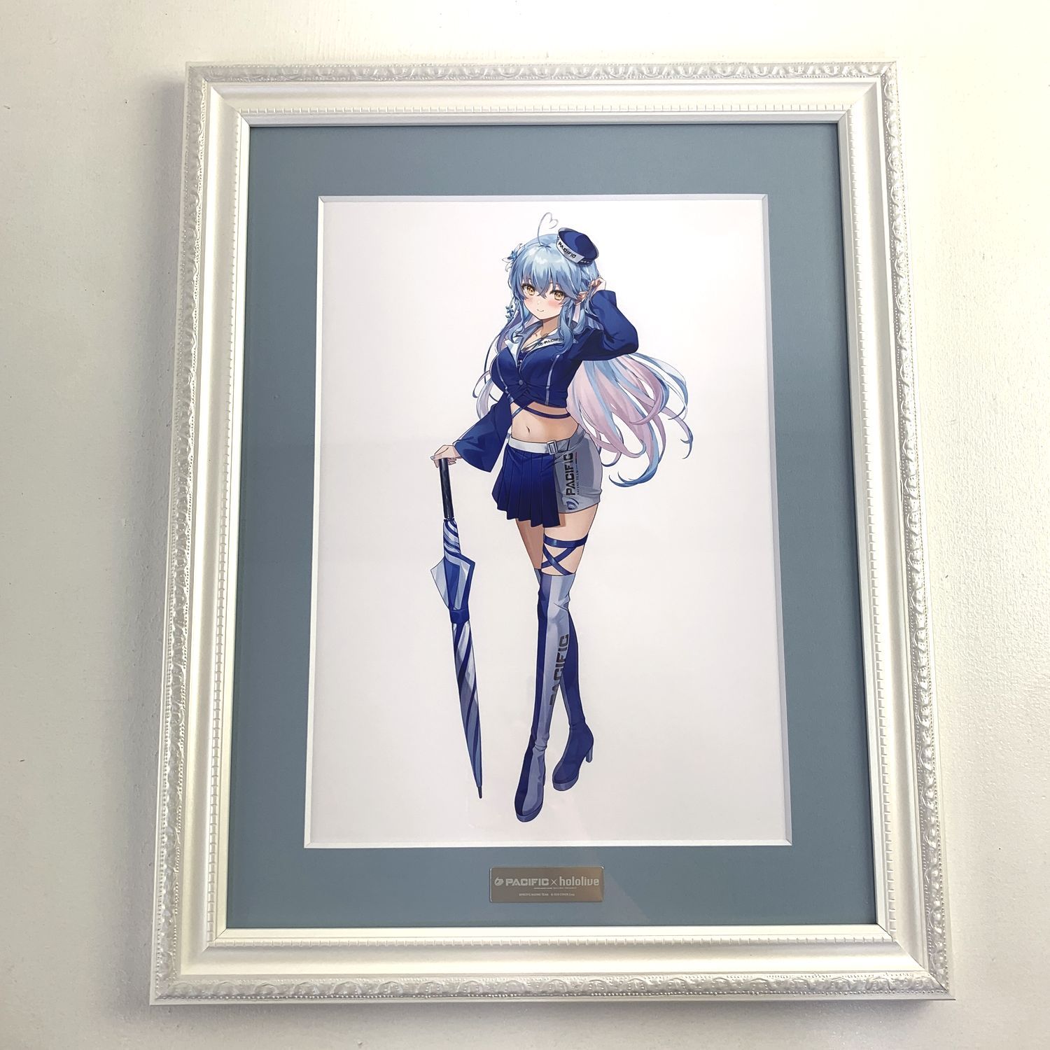 雪花ラミィ PACIFIC コラボ 複製原画(冬) ☆加古川物流】【中古品】雪花ラミィ PACIFIC コラボ 複製原画