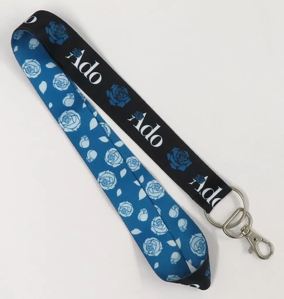 中古】ストラップ Ado ネックストラップ(ブラック) 「Ado 全国ツアー