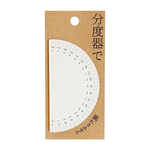 まとめ アオトプラス ふせん 定規付箋 分度器 K-JOU-1-03 ×30セット