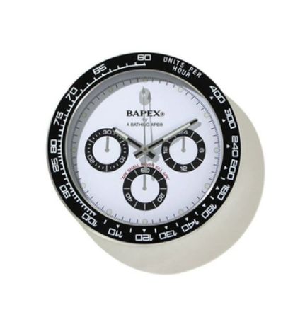 A BATHING APE TYPE 4 BAPEX WALL CLOCK 掛時計 1H80-182-021