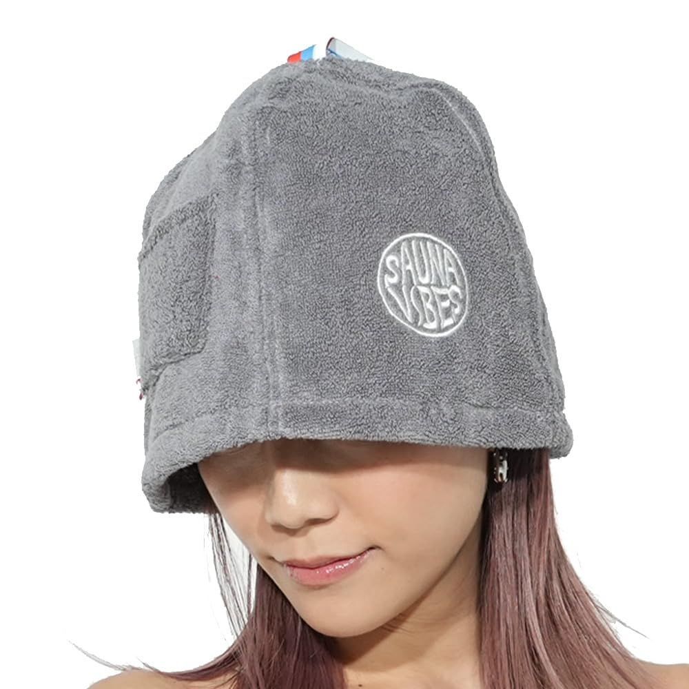 SAUNA VIBES サウナハット 2色セット 女性 : [SAUNA VIBES] サウナ