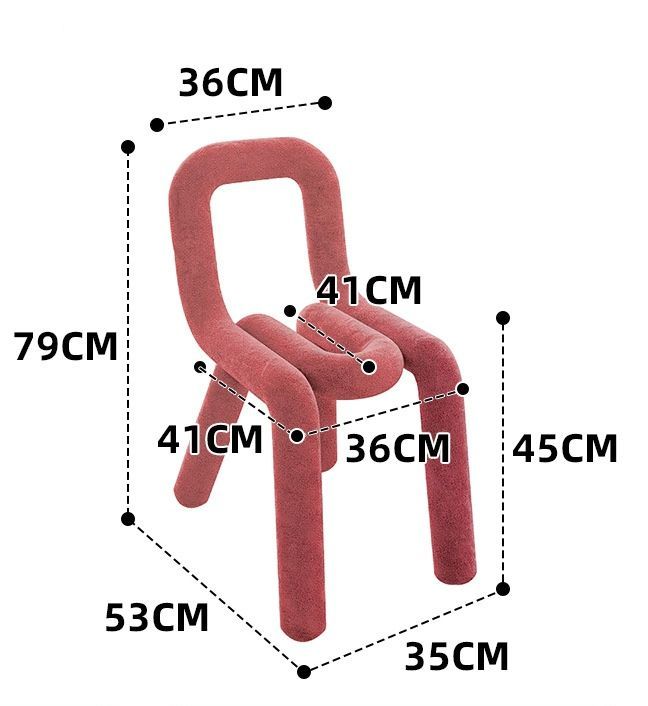 背もたれ付き 17色