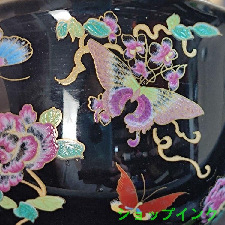 未使用品 饕餮紋三才蓋碗 中国茶器 景徳鎮 蓋付き茶器 飲茶食器 景徳鎮