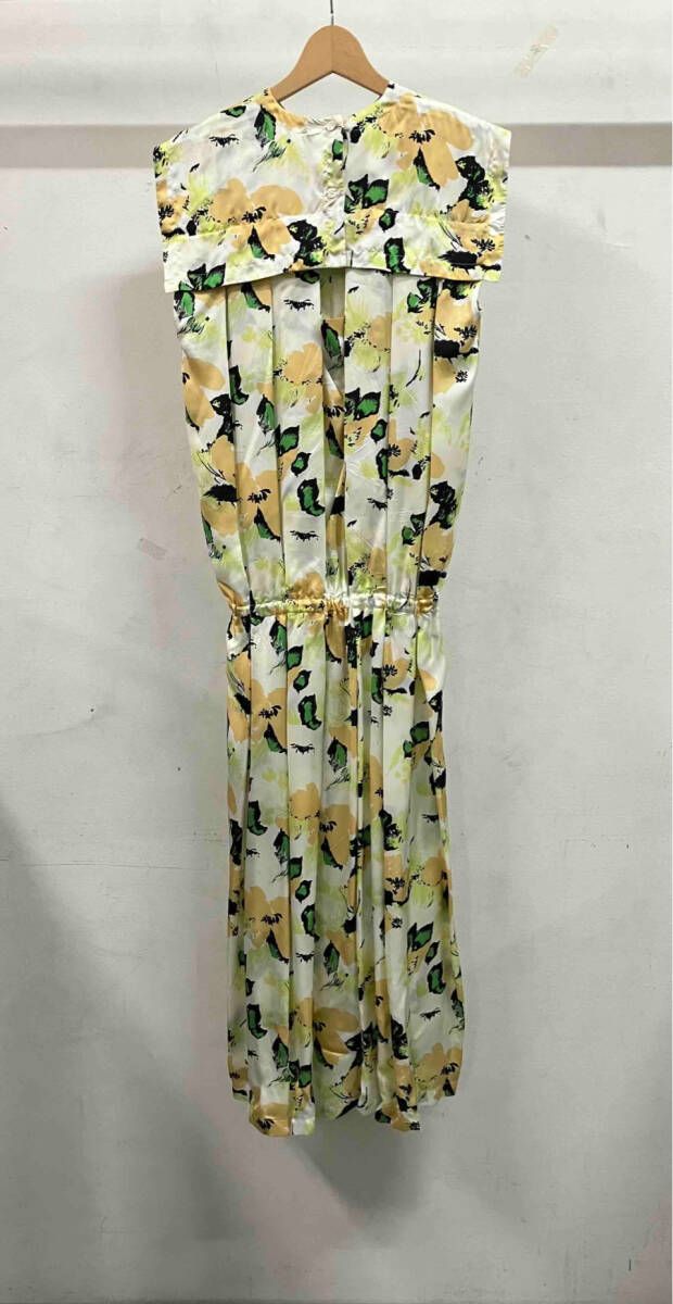 PLAN C プラン C 花柄 イタリア製 ノースリーブワンピース サイズ36