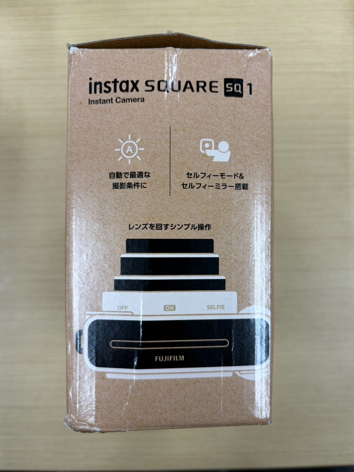 箱キズ ヨレ FUJIFILM 富士フイルム instax SQUARE SQ1 チョークホワイト USTAUSTRALIA_COM_AU