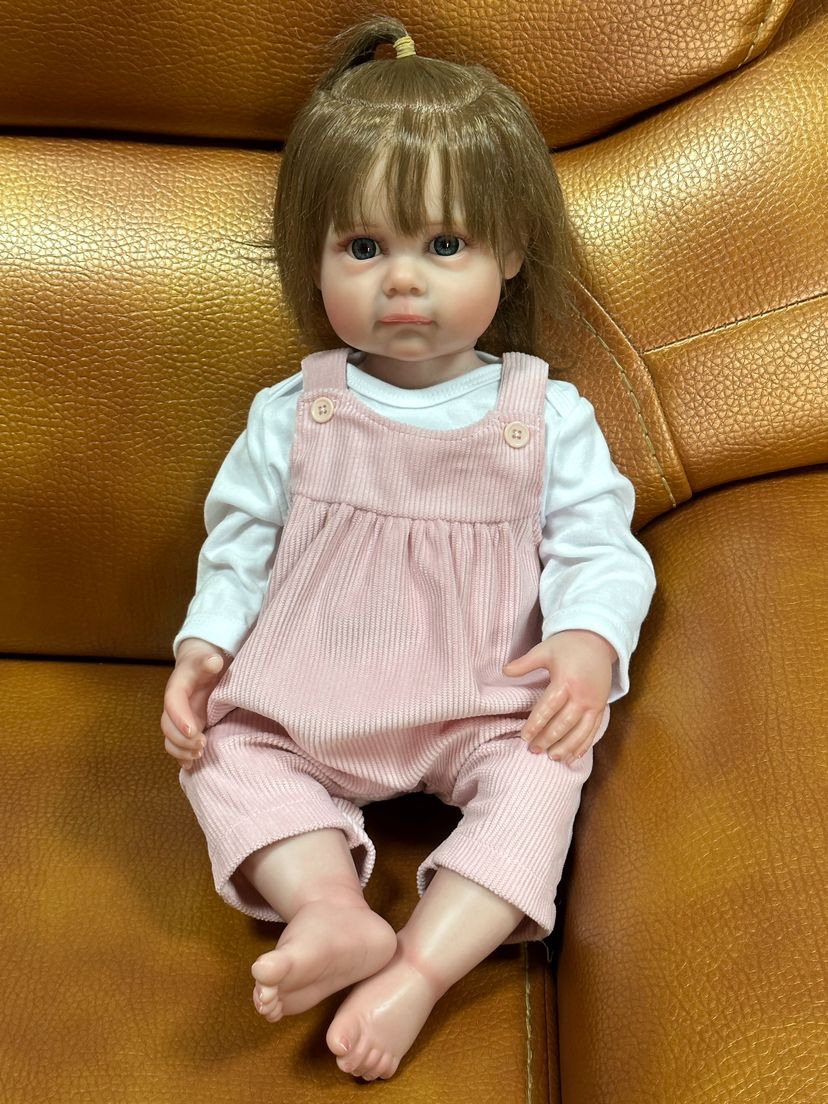 ★新品★リボーンドール 香り付きベビーちゃん女の子 55cm Amazon | ROERHE リボーンドール ビニール ベビードール リアル