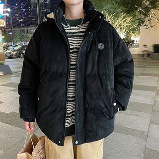 STONE LSLAND 21FW NYLON METAL DOWN JACKET TOPSTONEY 刺繍ワーク