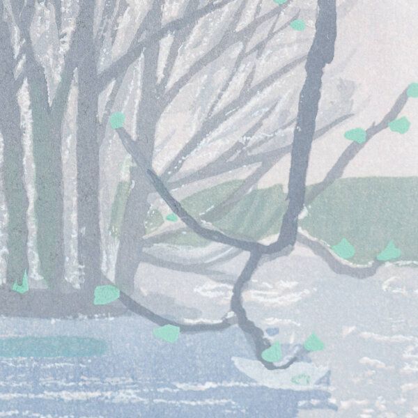 浮世絵版画 妖怪と女性の情景 （浮世絵3」妖怪、幽霊…今も見る