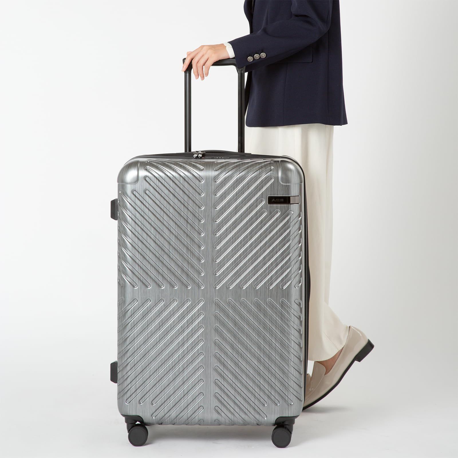 展示品】[エース] スーツケース 大型Lサイズ 82L 双輪キャスター