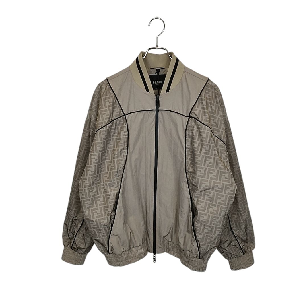 FENDI フェンディ ロゴ プリント ジップ アップ ジャケット FAA899 