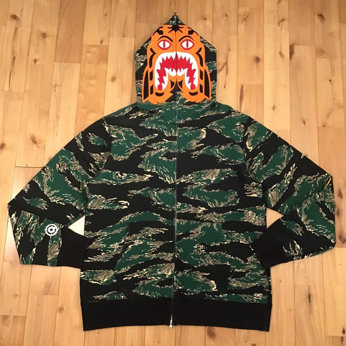 ☆2XL☆ タイガー パーカー tiger camo tiger full zip hoodie a ...