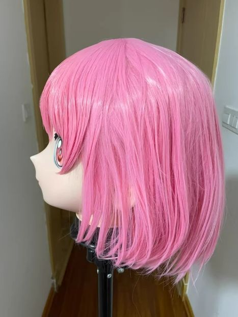 ☆即納 全頭マスク カツラ付き ロック付き NO.515 ドール ヘッド