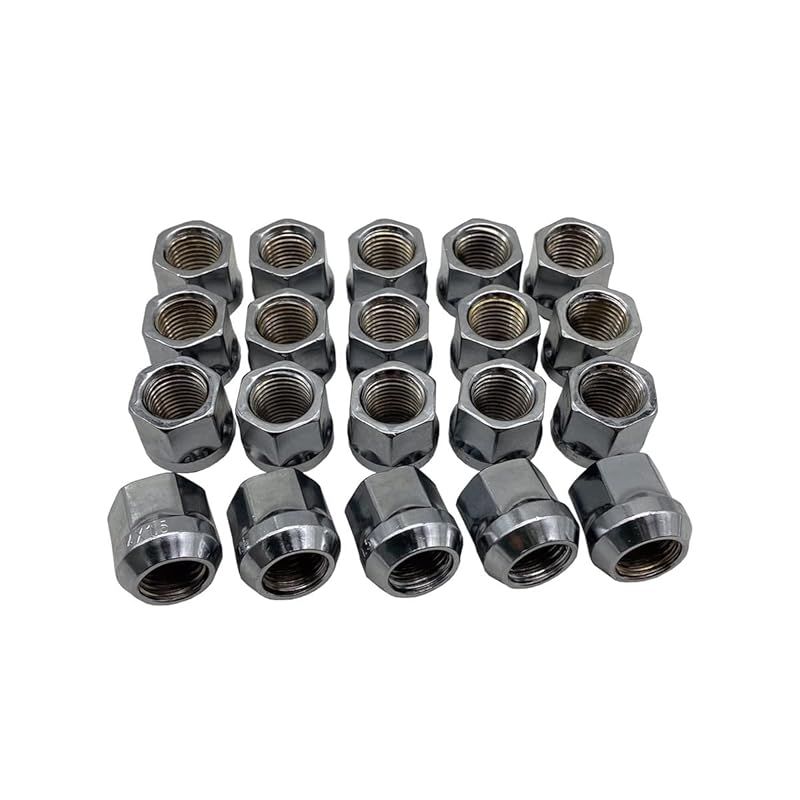 【Deepa】M14×1.5 ホイールナット 20個 19HEX 貫通タイプ ランクル100 200 レクサスLS460 LS600 LX570 LC500 タンドラ セコイア シルバー 1