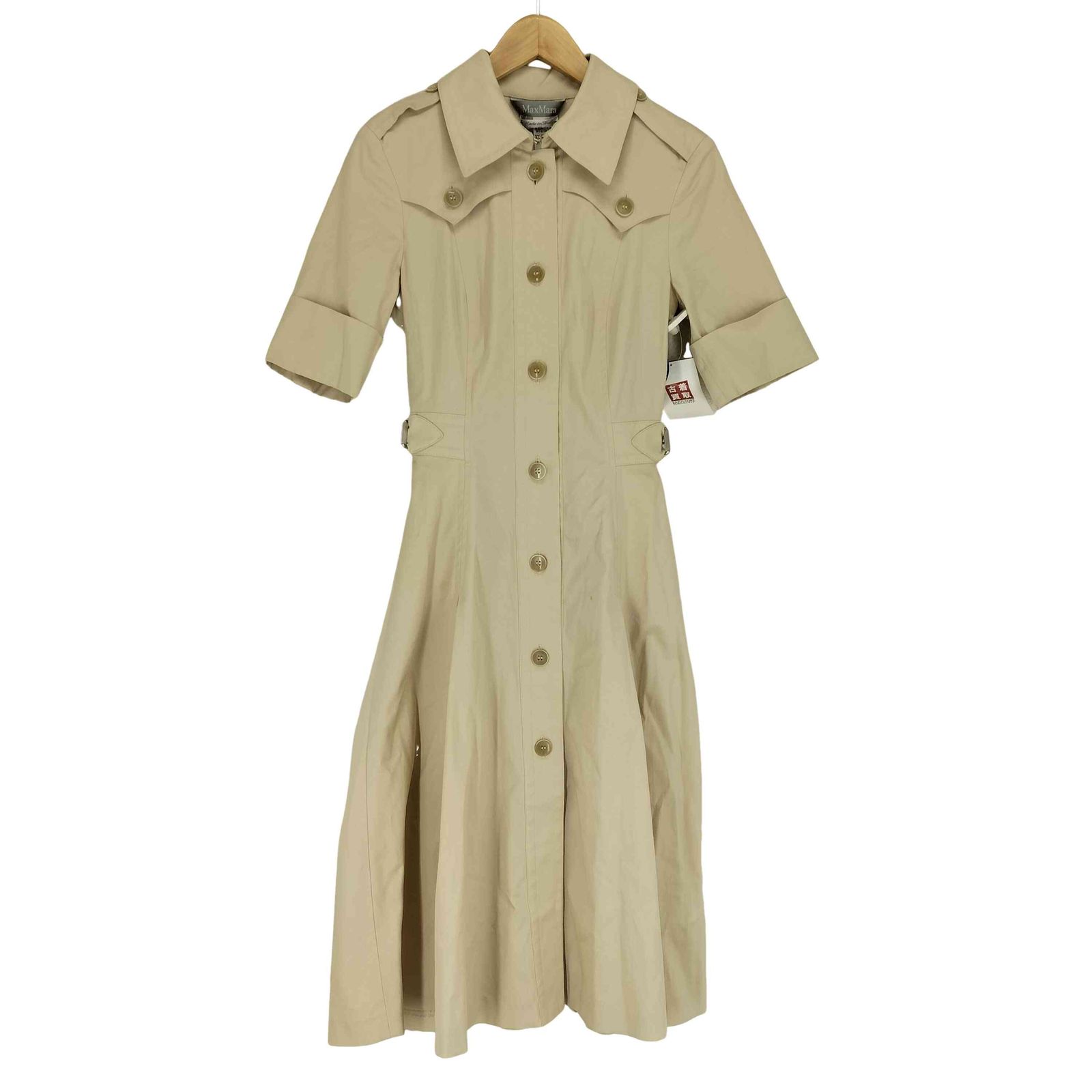 マックスマーラ MAX MARA 白タグ トレンチワンピース メンズ 36