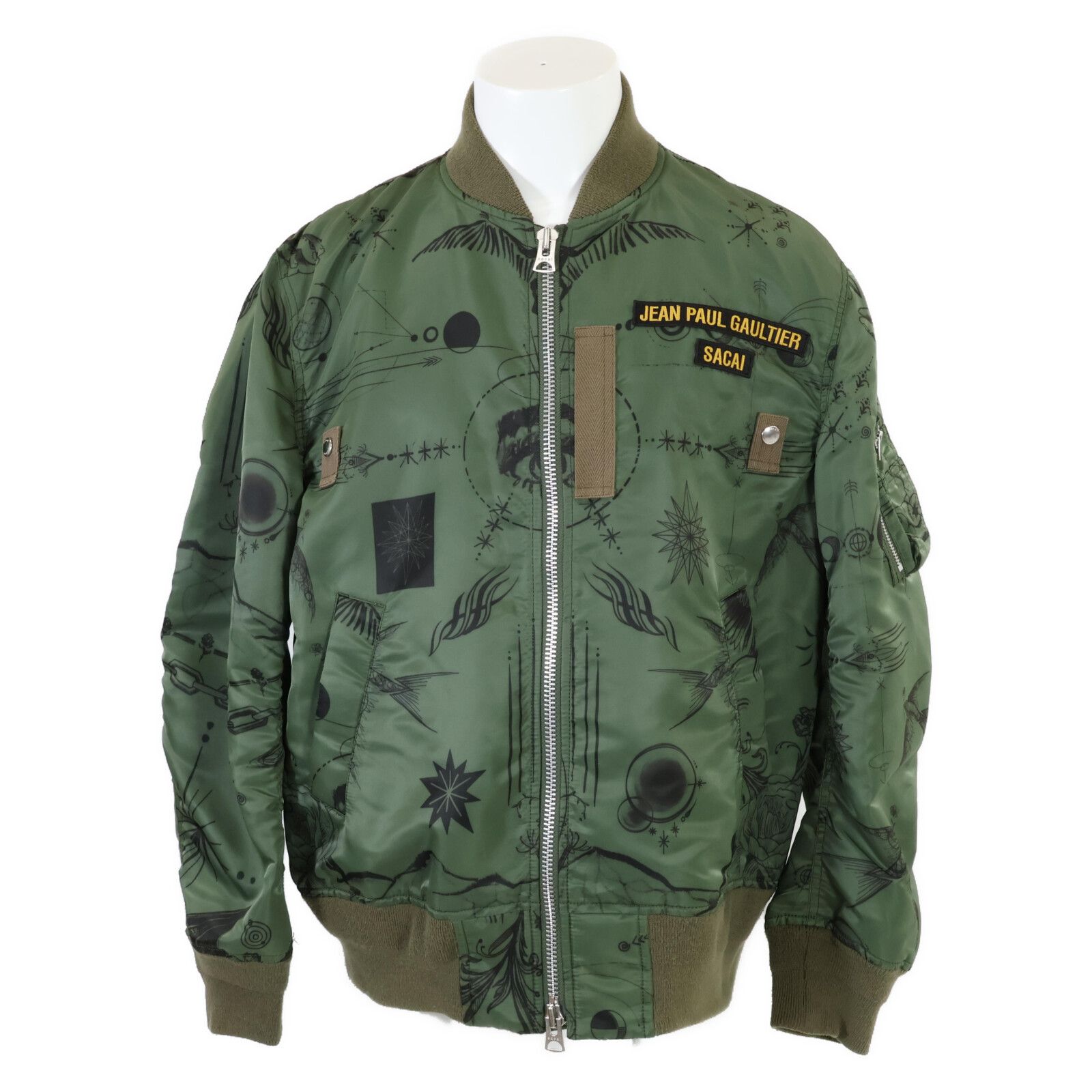 sacai 2022SS再構築MA-1サカイ Gジャン sacai 2022SS再構築MA-1サカイ Gジャン