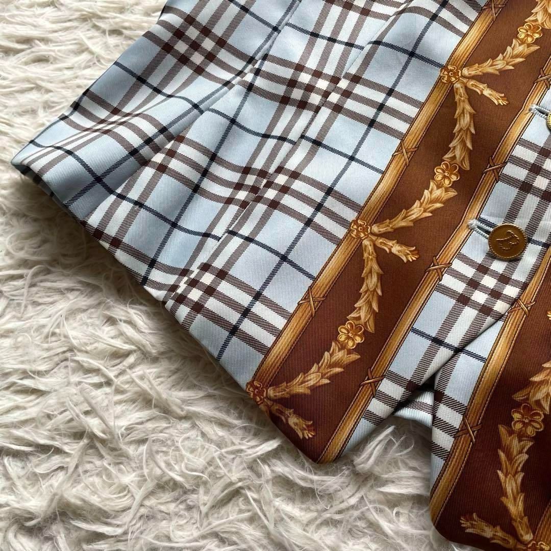 Burberrys バーバリー 【未使用】スカーフ ストール ノバチェック 絹