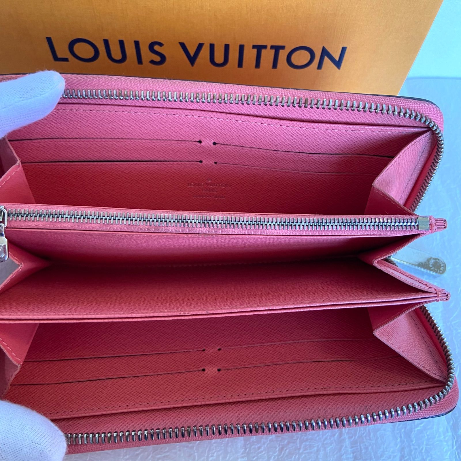 ?美品?LOUIS VUITTON 長財布 エピ ジッピーウォレットラウンド 