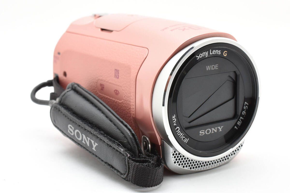 SONY ソニー HDR-CX670 ピンク ビデオカメラ ソニー、空間光学手ブレ補正やXAVC S対応のビデオカメラなど3