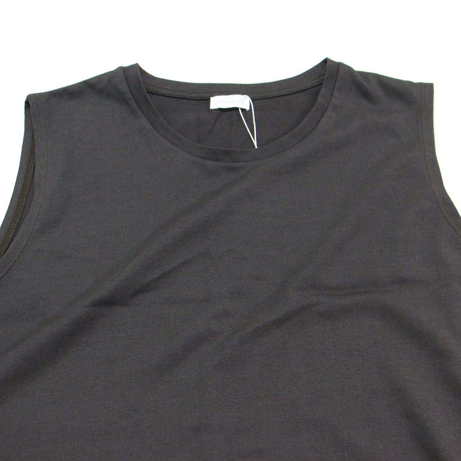 【美品】GALERIE VIE カットソー　チャコールグレー GALERIE VIE - GALERIE VIE Tシャツ・カットソー S
