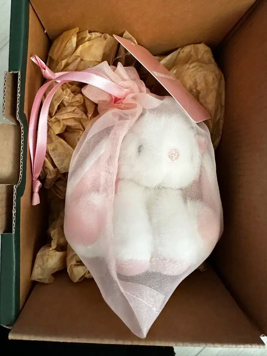 Starbucks(スターバックス) スウィーティー ふわふわ バニー キーチェーン うさぎ キーリング