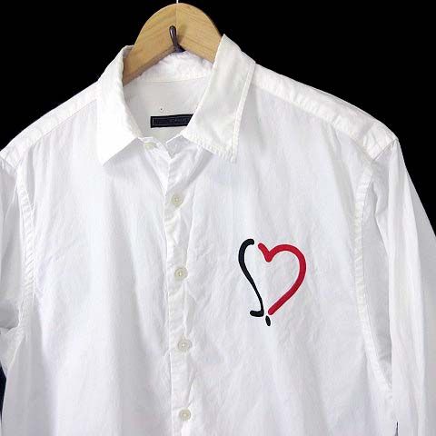 ソフネット SOPHNET. シャツ HEART BIG SHIRT ハート ロゴ 刺繍 SOPH 