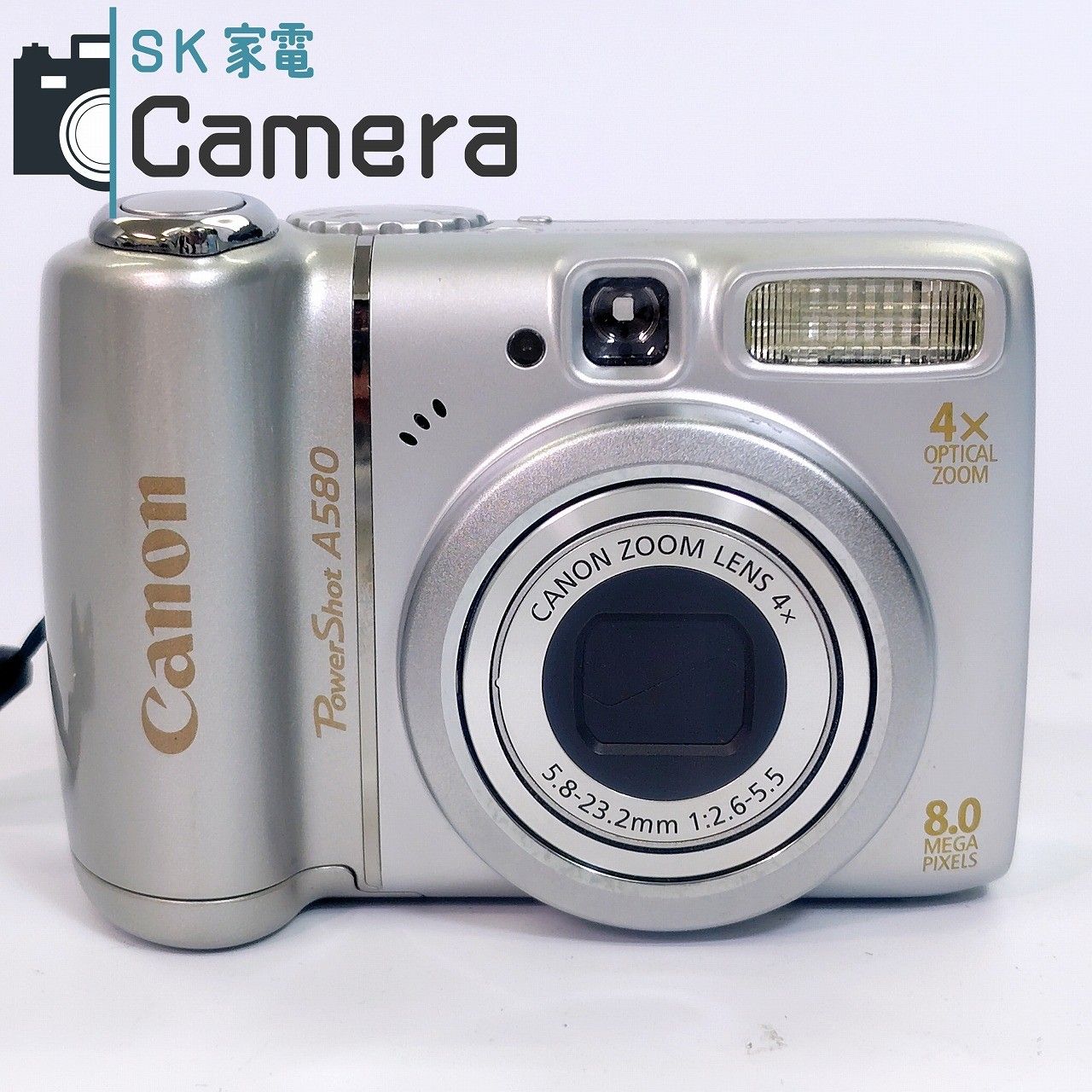 Canon PowerShot A580 キャノン パワーショット 単三電池で動きます
