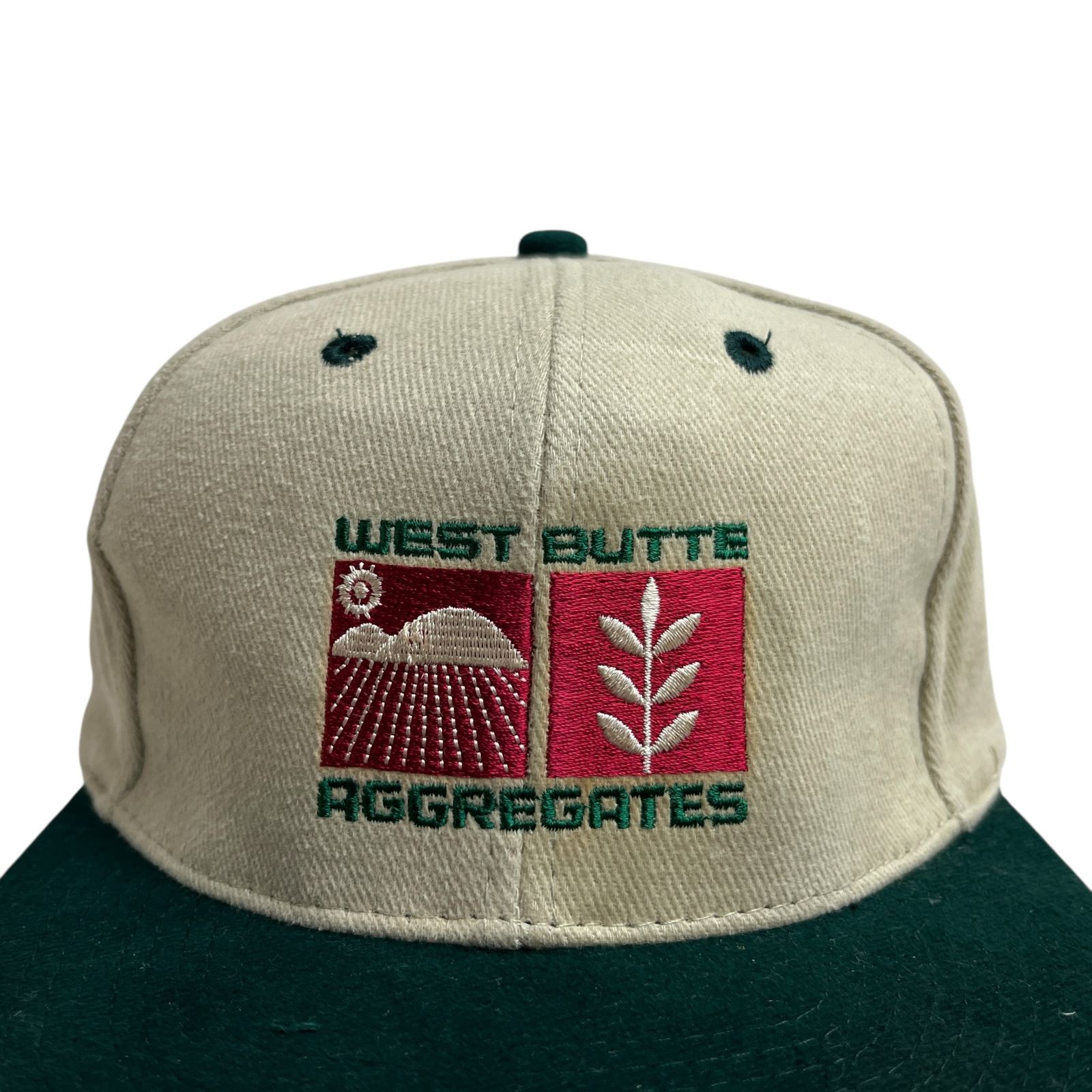 断捨離中のマロン キャップ/帽子】WEST BUTTE AGGREGATES（ウエスト・ビュート