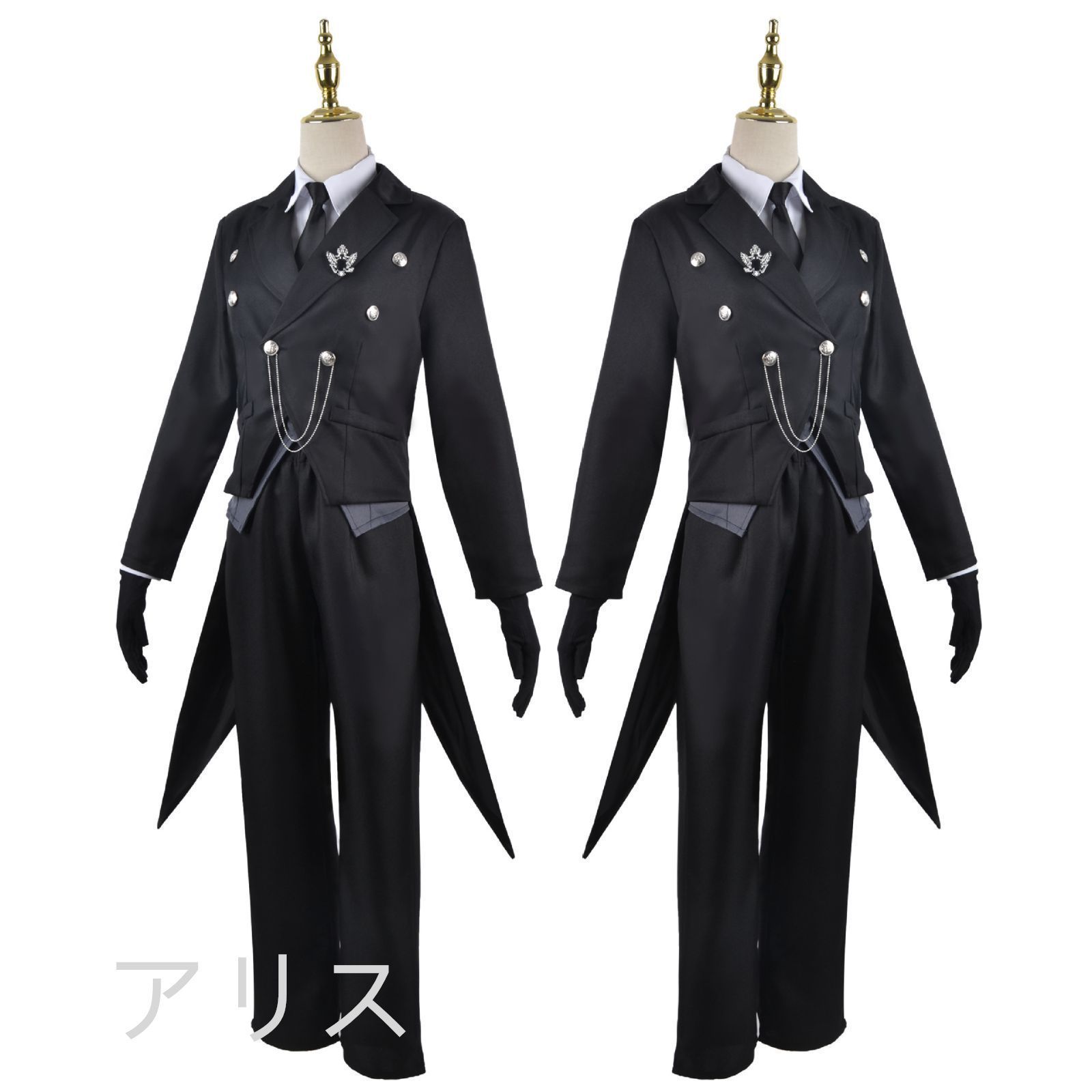 黒執事 コスプレ衣装 コスチューム イベント セバスチャン 執事服