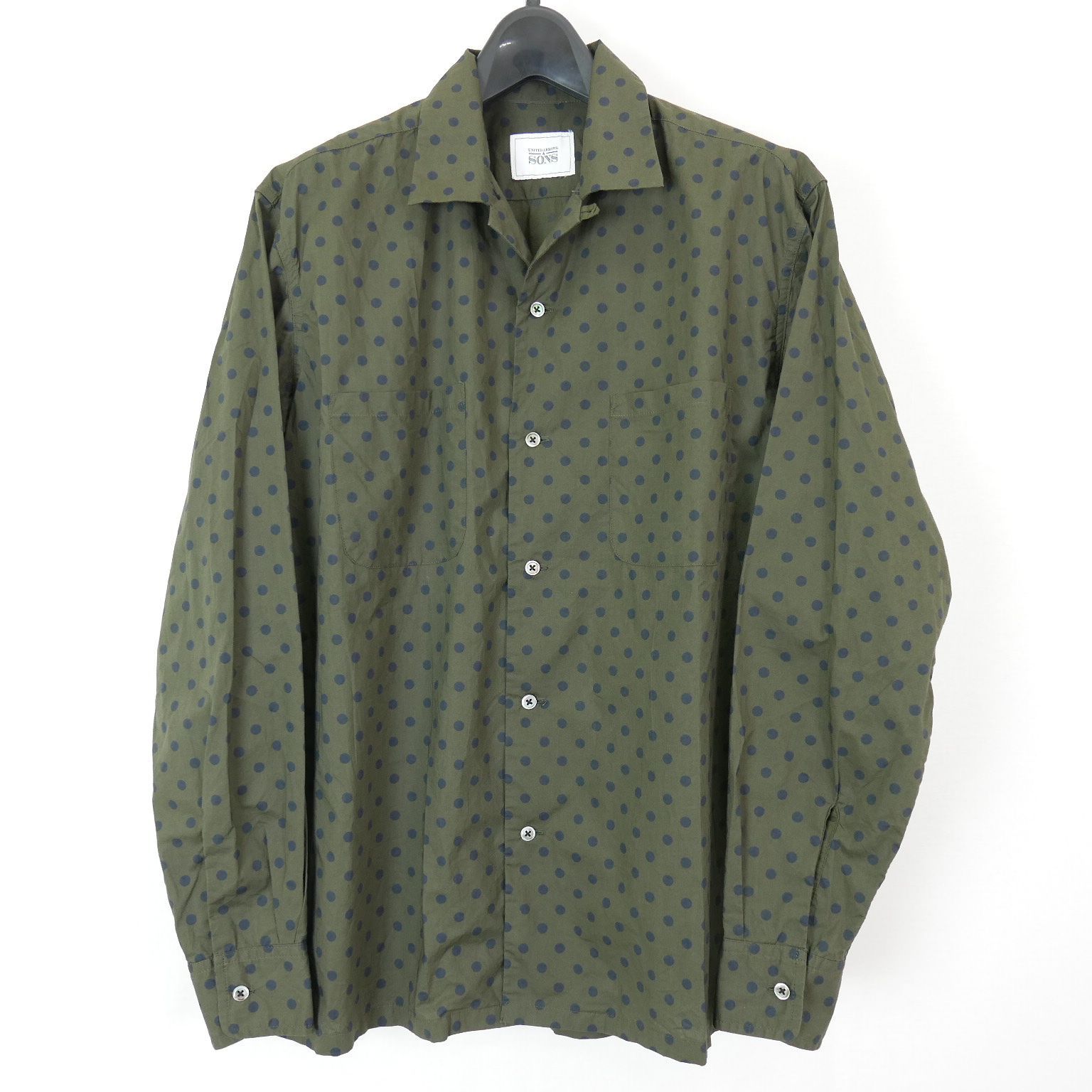UNITED ARROWS & SONS 襟付き長袖シャツ UNITED ARROWS & SONS