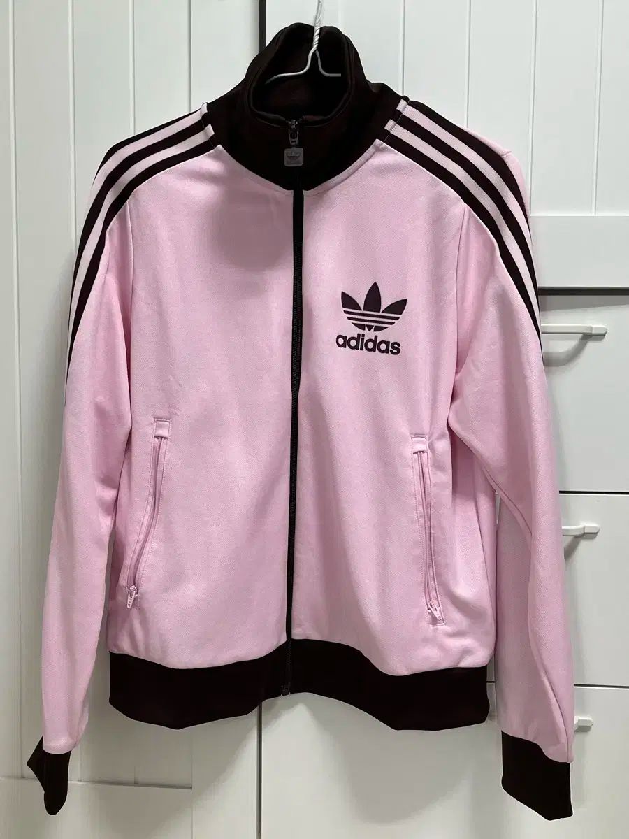 adidas アディダス BECKENBAUER ベッケンバウアー ピンク ジャージ レディース L
