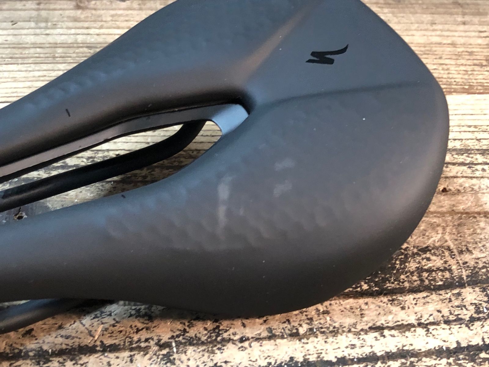 JM704 スペシャライズド SPECIALIZED POWER EXPERT WITH MIRROR サドル 黒 130mm Hollow Ti レール