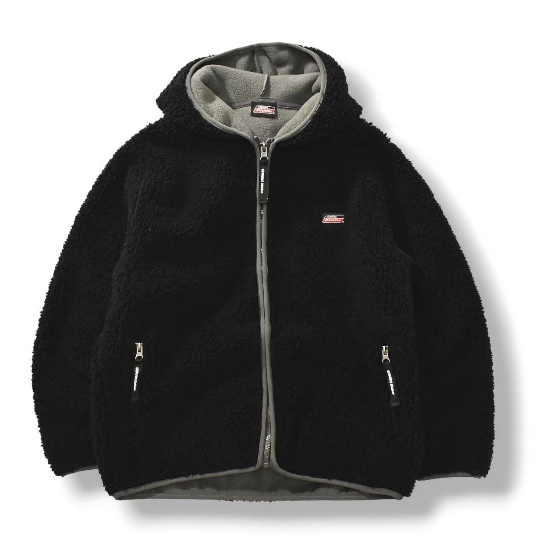 【Dickies】アクティブジャケット　ブラック　L Dickies フリースジャケット L ブラック Dickies ディッキーズ
