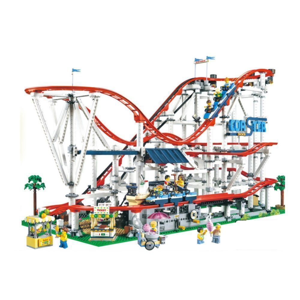 レゴ 互換 ブロック クリエイター ローラーコースター