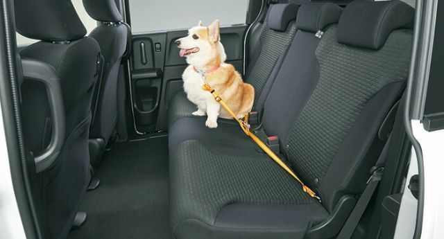 HONDA ホンダ JADE ジェイド ホンダ純正 ペット車外飛び出し防止リード Mサイズ（中・大型犬用） 2015.10～次モデル