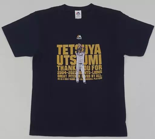 西武ライオンズ内海哲也メモリアルtシャツ 中古】Tシャツ 内海哲也#27(埼玉西武ライオンズ) Tシャツ