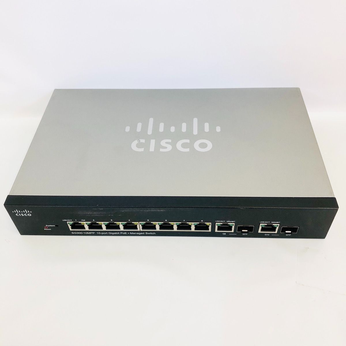 CISCO SG300-10MPP V03 10ポート1000BASE-T搭載 スイッチングハブ