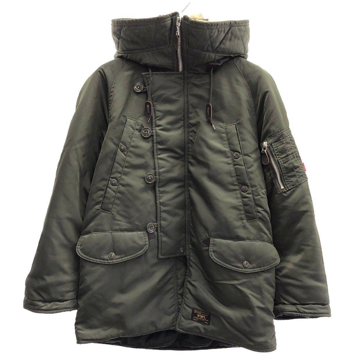 WTAPS ダブルタップス 16AW N-3B 黒 WTAPS ダブルタップス 16AW N-3B JACKET NYLON TWILL ナイロン