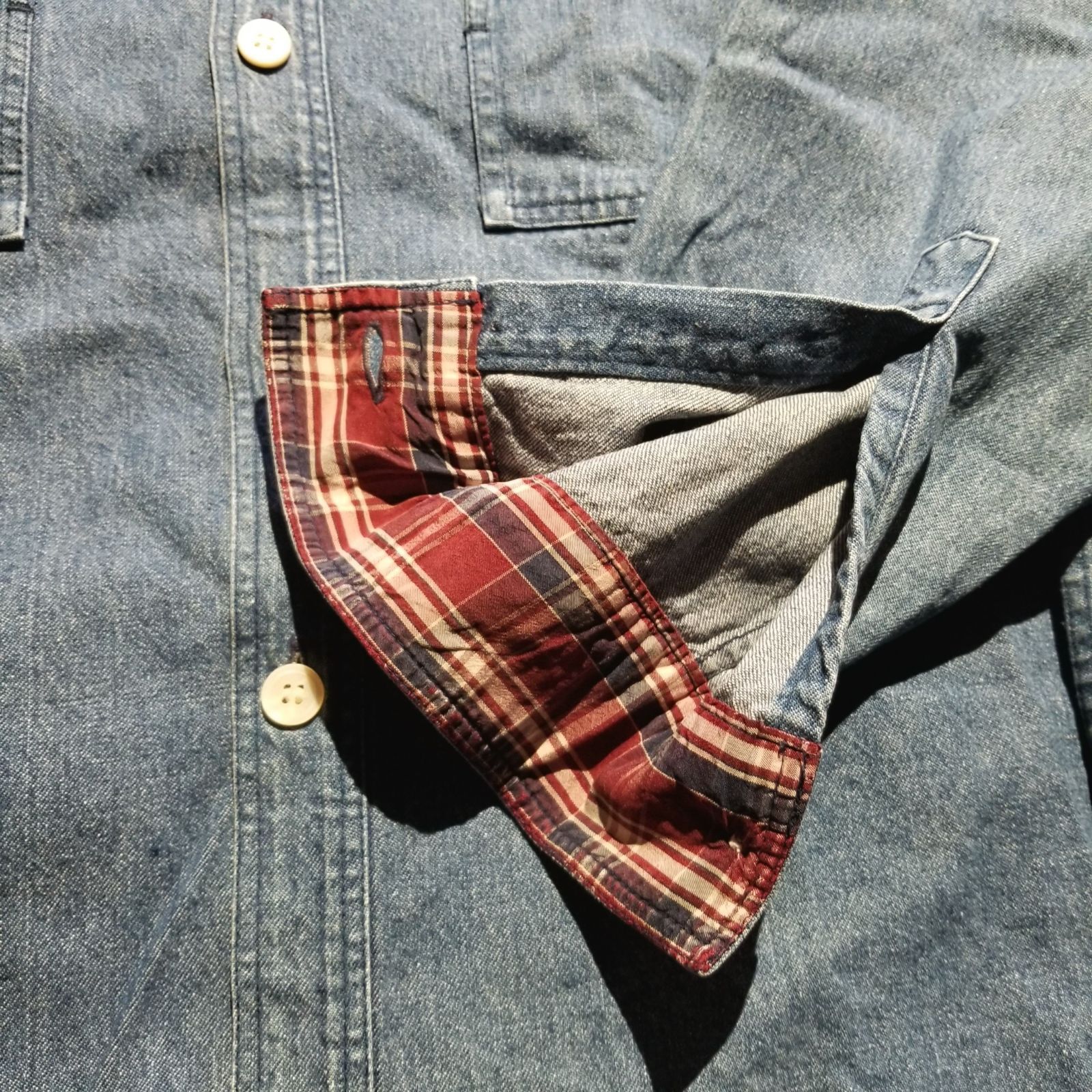 COMME des GARCONS HOMME チェックシャツ 本人期 80s COMME des GARCONS SHIRT forever check shirts