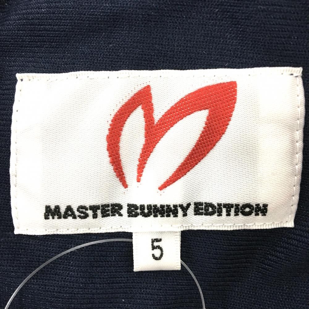 マスターバニー パンツ ネイビーロゴレッド 裏地微起毛 メンズ 5(L