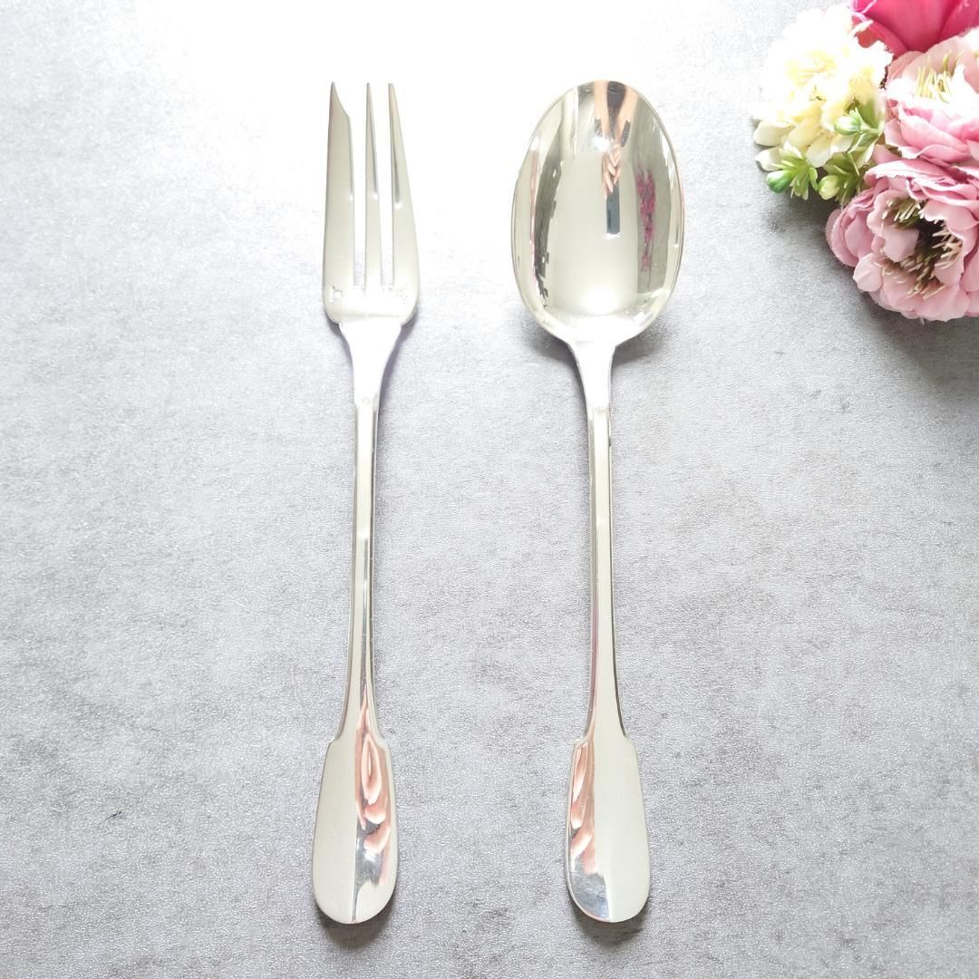 クリストフル クリュニー サービングフォーク サービングスプーン