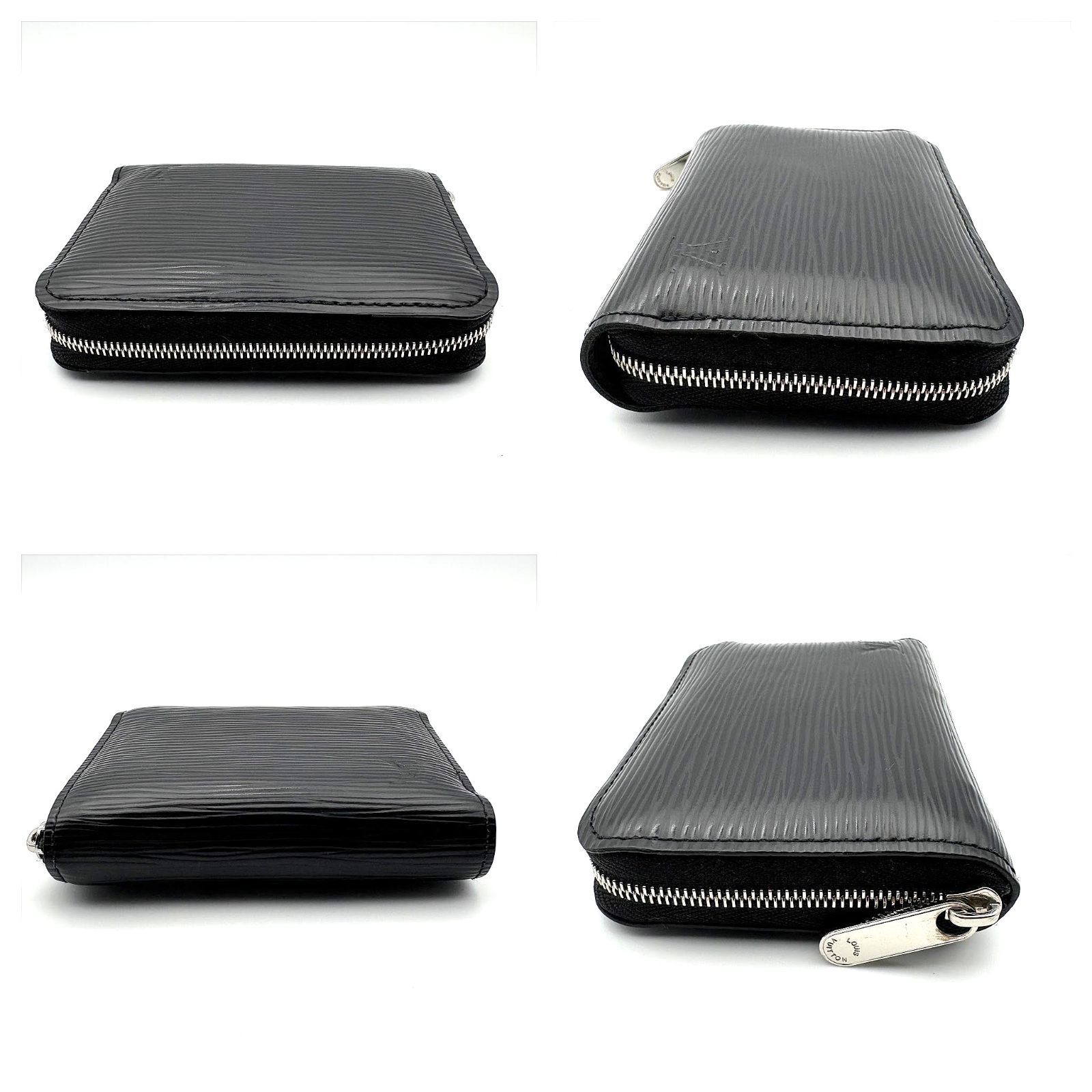 RFID✨現行モデル✨箱付き✨ルイヴィトン エピ ジッピー コインパース 黒 箱付／美品 】LOIS VUITTON ルイヴィトン エピ ジッピーコイン