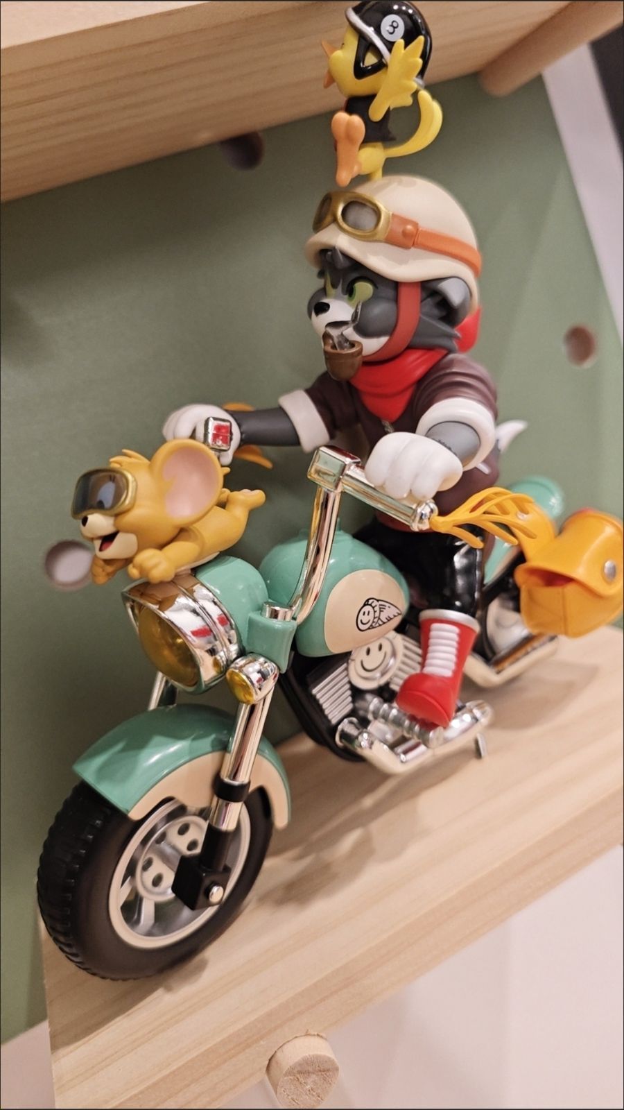 52toys x WarnerBrosトムとジェリー　レトロバイク　フィギュア