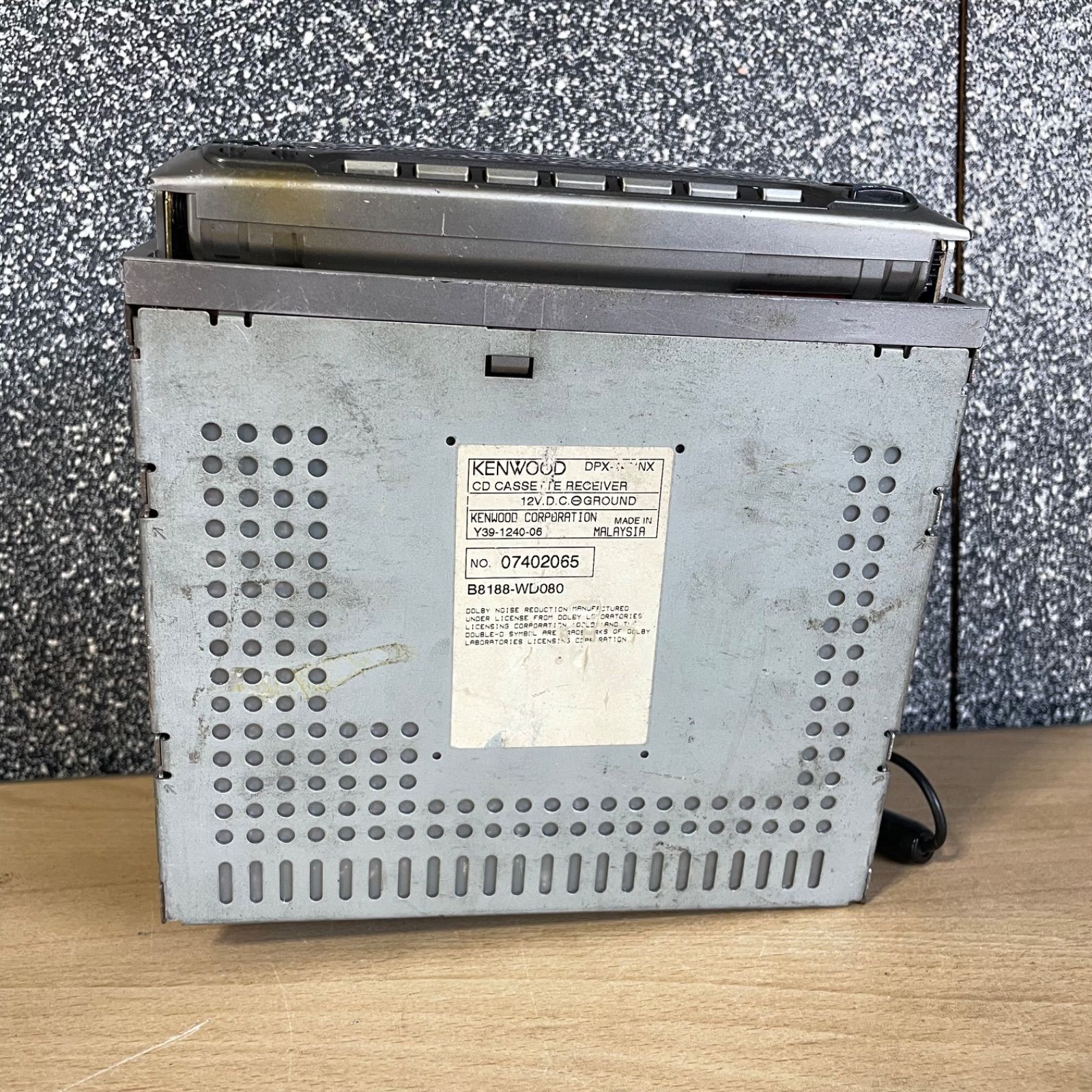 ♭ KENWOOD ケンウッド DPX-440 CD/カセットプレーヤー デッキ