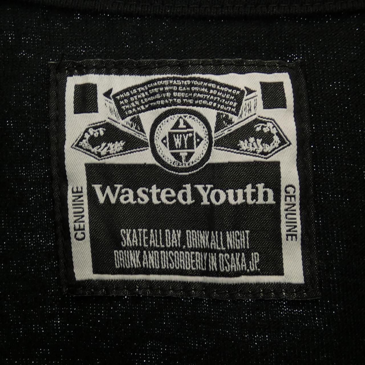 wasted youth ロゴ Wasted Youth Ribbon Rug Black VERDYの新品 中古