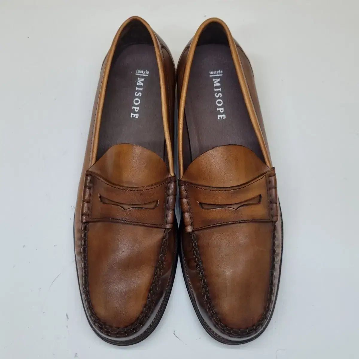 ミソペ メンズ ペニーローファー 44 290_