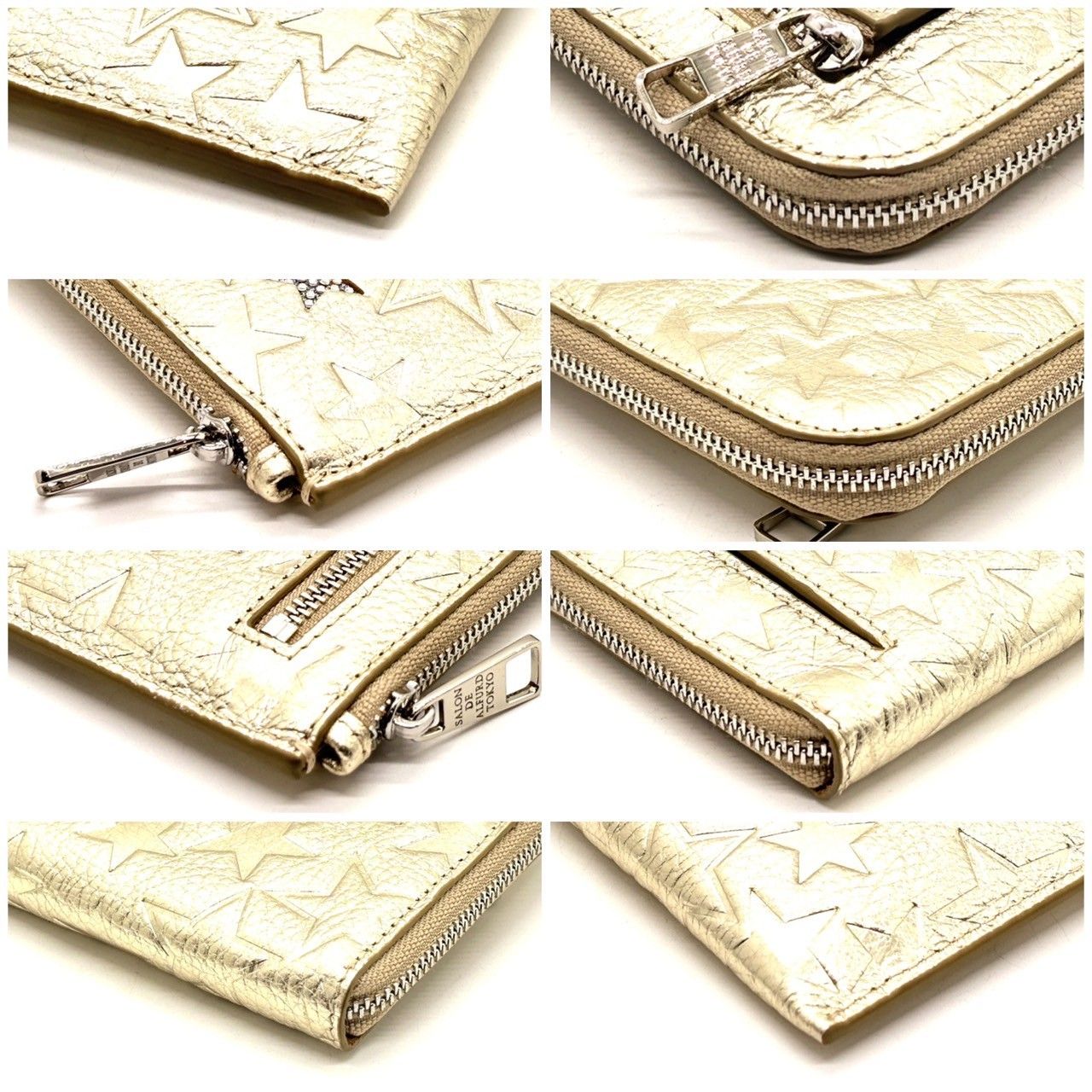 レザー L字ファスナー