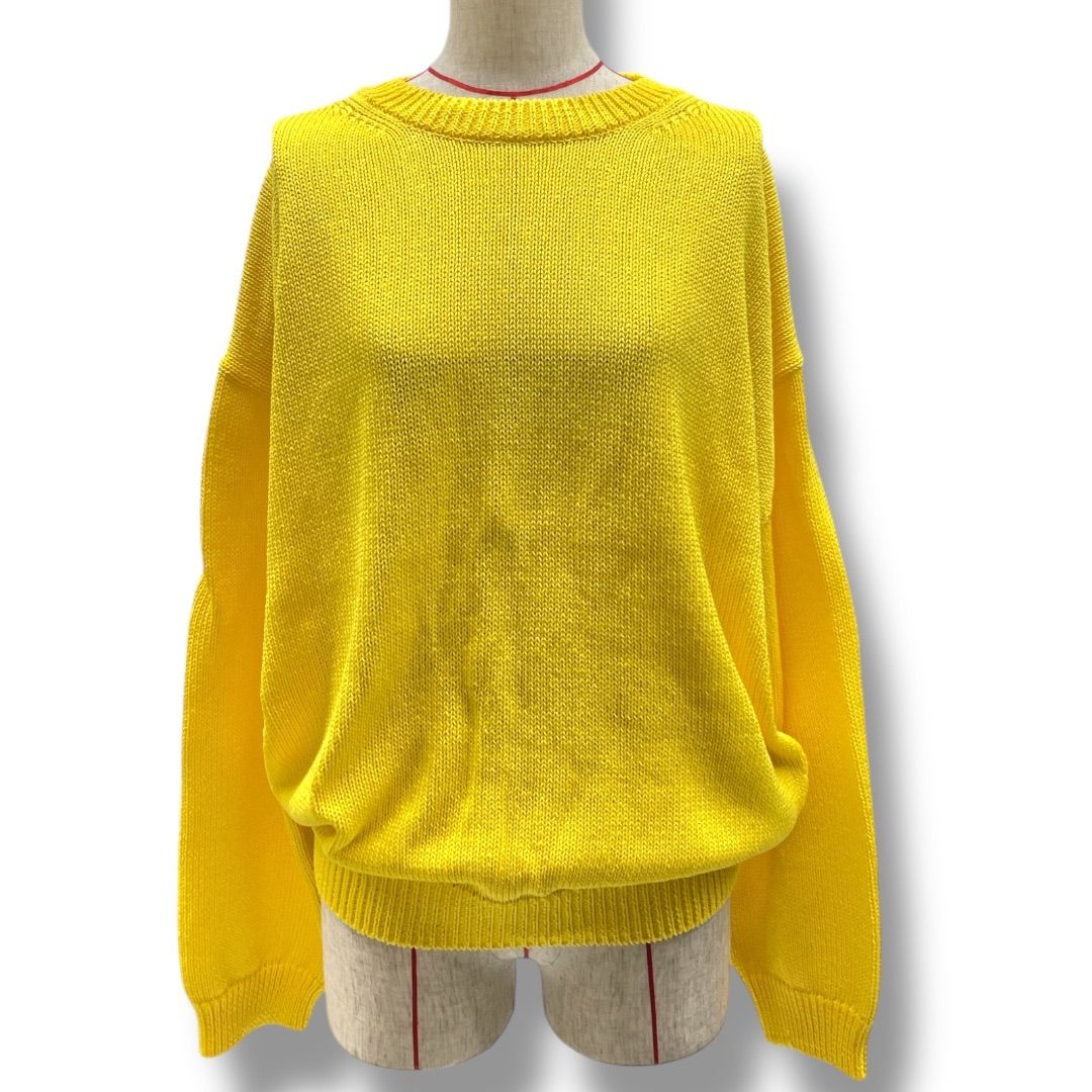 WAAC ニット 黄色 新品タグ付き 新品 未使用 タグ付き L'Appartement アパルトモン GENTLEMAN KNIT