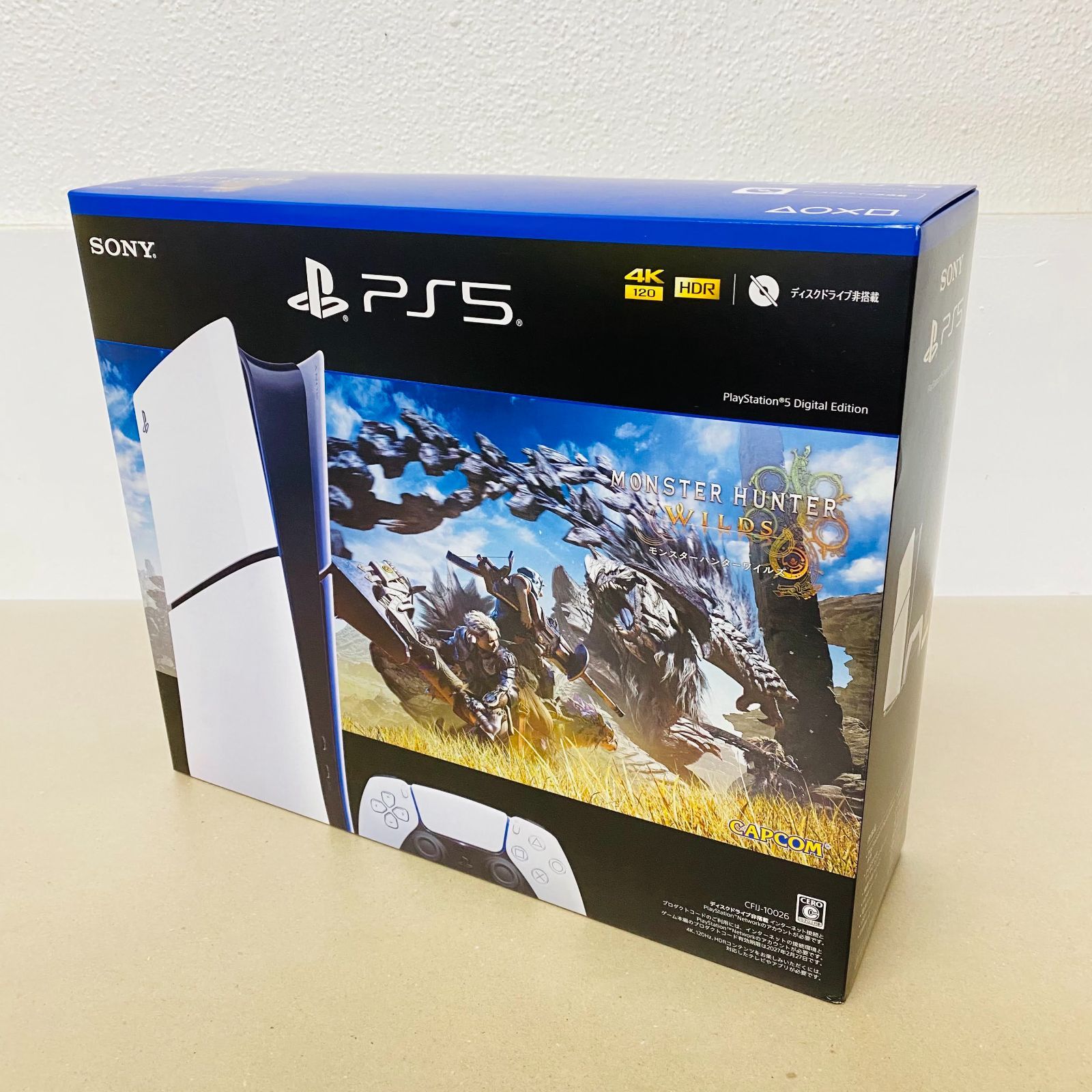 PS5 デジタルモデル モンスターハンターワイルズ 同梱版 CFIJ-10026 